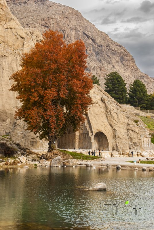 قاب عکس مدرن طاق پاییزی معماری سنتی / آثار باستانی اثر سیاوش رها